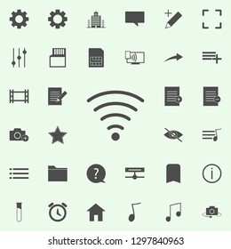 signal sign icon. web icons universal set for web and mobile