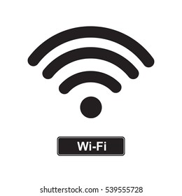 signal sign isolated vector