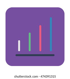 Signal Strength Colored Vector Illustration
