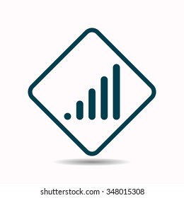 signal strength indicator icon