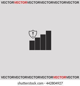 Signal strength indicator icon.