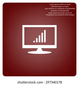 signal strength indicator. icon. vector design
