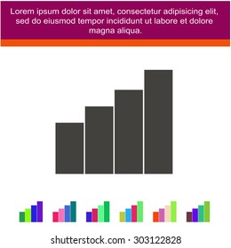 signal strength indicator. icon. vector design