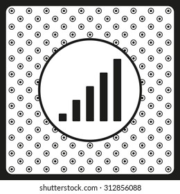 signal strength indicator. icon. vector design
