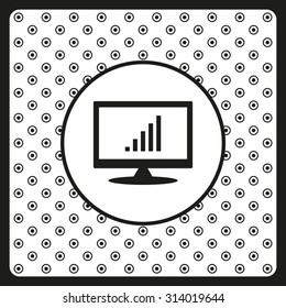 signal strength indicator. icon. vector design