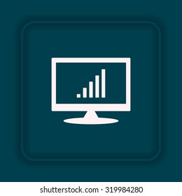 signal strength indicator. icon. vector design