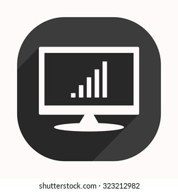 signal strength indicator. icon. vector design