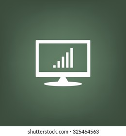 signal strength indicator. icon. vector design