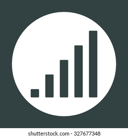 signal strength indicator. icon. vector design