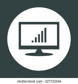 signal strength indicator. icon. vector design