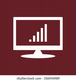 signal strength indicator. icon. vector design