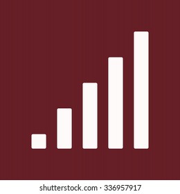 signal strength indicator. icon. vector design