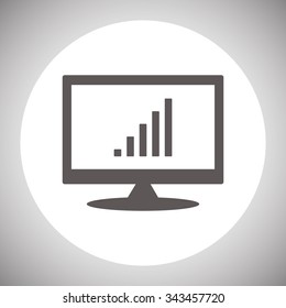 signal strength indicator. icon. vector design