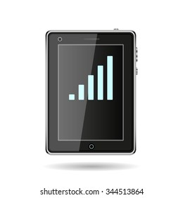 signal strength indicator. icon. vector design