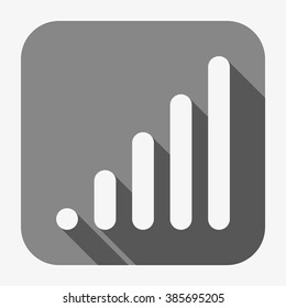 signal strength indicator. icon. vector design