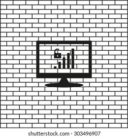 signal strength indicator, open access. icon. vector design