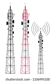 Torre de señal de telecomunicaciones