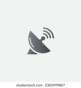 Signal Tool Icon Illustration Vector Editable Color