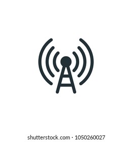Signal Tower Icon Design