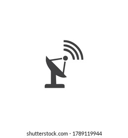 Symbol für Signalturm-Logo Vorlage Illustration Design