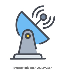 vector torre de señal Icono- Ilustración vectorial de alta calidad de estilo moderno.
