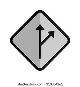 Signal, trail, arrow icon vectgor image. Can also be used for transport, transportation and travel. Suitable for mobile apps, web apps and print media. 
