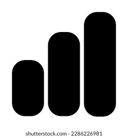 signal of user interface solid icon set