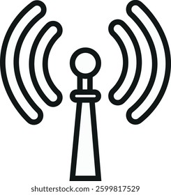 signal vector design icon illustration