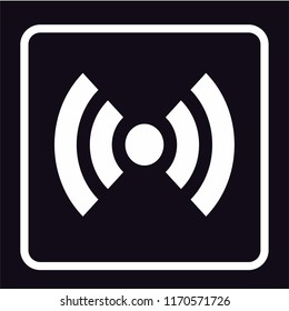 SIGNAL VECTOR ICON