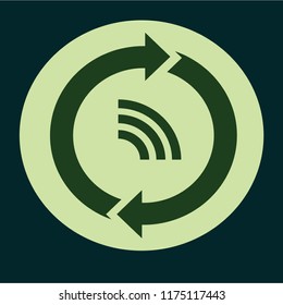 signal vector icon