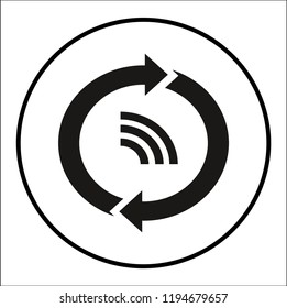 signal vector icon