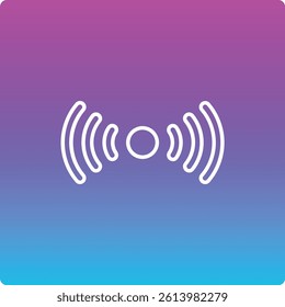 Signal vector icon. Can be used for printing, mobile and web applications.