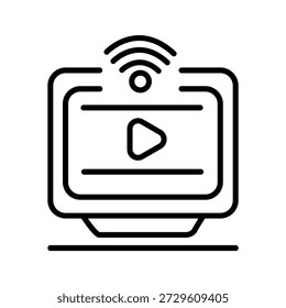 Signal Vector Icon Design Trendy