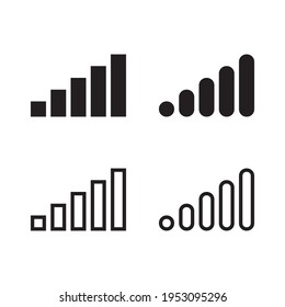 signal vector icon for web sites and apps