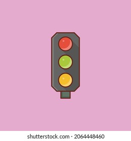 signal Vector illustration on a transparent background. Premium quality symbols. Vector Line Flat color  icon for concept and graphic design.