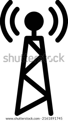 signal  Vector illustration on a transparent background. Premium quality symmbols. Glyphs vector icons for concept and graphic design.