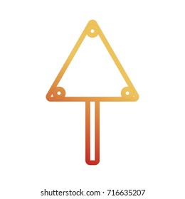 signal warning  vector illustration