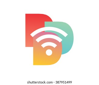 signal wave strength internet logo image icon