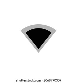 signal wifi 3 bar Icon. Flat style design isolated on white background. Vector illustration