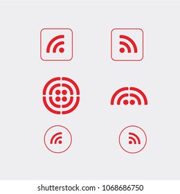 signal wifi abstrack
