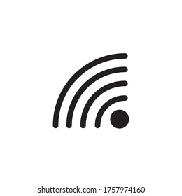 Ilustración del vector de la conexión Wi-Fi de señal