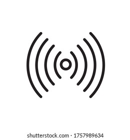 Signal Wifi Connection Icon Vector Illustration