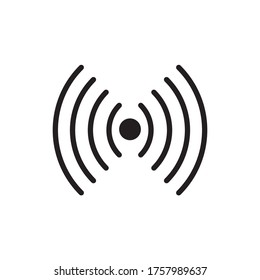 Signal-Wifi-Verbindung Symbol Vektorgrafik