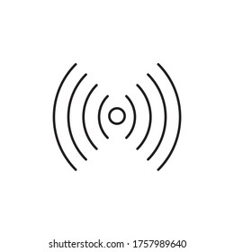 Signal Wifi Connection Icon Vector Illustration