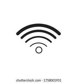 Signal Wifi Connection Icon Vector Illustration
