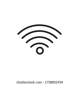 Signal Wifi Connection Icon Vector Illustration