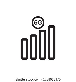 Signal-Wifi-Verbindung Symbol Vektorgrafik