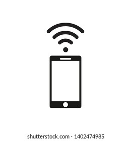 SIGNAL , WIFI ICON DESIGN ,VECTOR EPS10