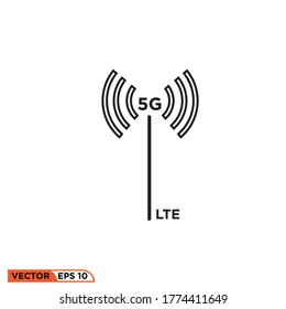 WLAN-Design des Signals, Vektorgrafik 