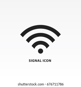 Signal wifi icon vector illustration.